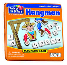 Hangman is a fun brain game that strengthens concentration and vocabulary skills. Take N Play Anywhere Hangman Game At Menards