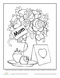 Mother S Day Color By Number Worksheet Education Com Mother S Day Colors Mothers Day Coloring Pages Coloring Pages