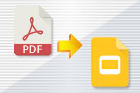 Go to our web app if you are working on a desktop computer and upload a pdf. How To Convert A Pdf Presentation To Google Slides