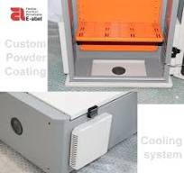 Eabel Pole Mounted NEMA4 Metal Cabinet Custom Waterproof IP65 IP66  Telecommunication Telecom Electrical Box