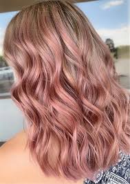 50 Pretty And Stunning Rose Gold Hair Color Hairstyles For Your Inspiration Women Fashion Lifestyle Blog Shinecoco Com Light Pink Hair Hair Styles Pink Blonde Hair