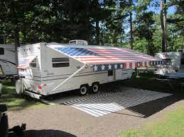 Fun In The Shade Rv Awning Ideas Rv Patio Mats