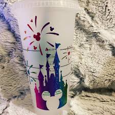 Facebooktweetpinemail popular disney + starbucks mashup tees from teepublic is back with some new designs featuring your favorite disney, marvel and star wars characters. Beyondcreation Disney Castle Starbucks Cup Available Facebook