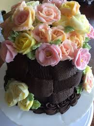 Birthday Cake For Grandma Chocolate Roses Chocolate Cake Birthday Cake For My 94 Year Old Grandmother Chocolate Cake Cake Chocolate