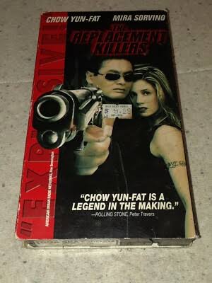 The Replacement Killers (VHS, 1998) Chow Yun-Fat , Mira Sorvino  43396216235| eBay