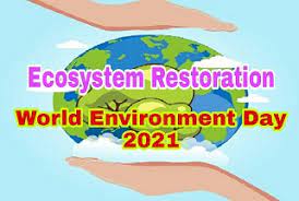 Un decade on ecosystem restoration will be launched on june 5. World Environment Day 2021 Theme And Host Country World Environment Day 2021