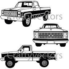 Touch device users, explore by touch or with swipe gestures. Chevrolet Truck 1987 Vector File Etsy Chevrolet Trucks Automotive Illustration Chevrolet
