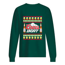 Coors Light Christmas Sweatshirt Hoodie Long Sleeve Sweatshirts Christmas Sweatshirts Long Sleeve Tshirt Men