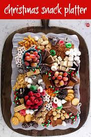 The ultimate list of kid friendly christmas finger foods. Christmas Snack Platter Dessert Board For Kids And Adults