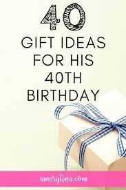 Gifts For Him 40 Gift Ideas For His 40th Birthday In 2021 Husband Birthday Husband 40th Birthday Golf Birthday Party
