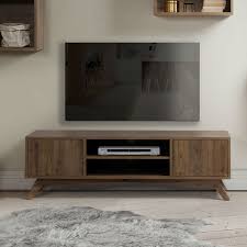 Meuble tv scandinave anthracite en bois 110 x 45 x 35. Meuble Tv Design Scandinave Brin D Ouest