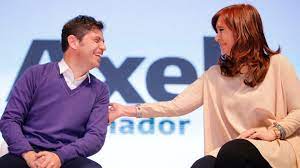 Cristillof, tituló la revista, en una combinación. Axel Kicillof Cerro La Campana Junto A Cristina Kirchner La Provincia De Buenos Aires Necesita Mas Trabajo Y Menos Carajo Infobae