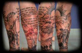 Lest We Forget Anzac Sleeve Tattoo Design Military Tattoos Army Tattoos Remembrance Tattoos