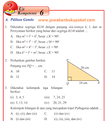 Kunci jawaban buku wajib matematika kelas 7 semester 1 bab 1 bilangan. Lengkap Jawaban Matematika Kelas 8 Uji Kompetensi 6 Halaman 45 46 47 48 49 50 51 52 Kunci Jawaban Buku Paket Terbaru Lengkap Bukupaket