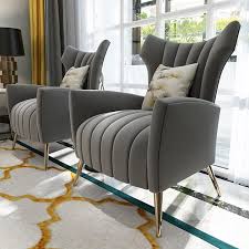 Signature design by ashley brand. Italy Luxury Design Salon Living Room Study Room Home Furniture Velvet Fabric Leisure Single Sofa Chair Living Room Sofas Aliexpress