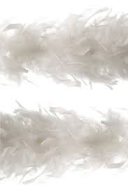 La boa de plumas o bufanda de plumas se utilizaban mucho hace unos años en los cabarets y festivales. Guirnalda De Plumas Blancas 15cm X 184cm Guirnalda De Plumas Guirnaldas Plumas Blancas