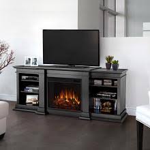 Contemporary electric fireplace black 50 wall / recess mount heater multi flame. Black And Dark Electric Fireplaces Portablefireplace Com