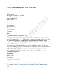 Every business partnership existing out there started with a business partnership proposal. Business Partnership Agreement Letter Template