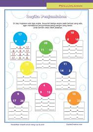 Belajar hitung angka 1 20 lembar latihan matematika untuk anak paud tk balita belajar menghitung pendidikan lembar kerja. Contoh Soal Penjumlahan Anak Tk