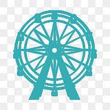 Ferris Wheel Silhouette Background Vector Material Silhouette Ferris Wheel City Png Transparent Clipart Image And Psd File For Free Download Clip Art Balloon Clipart Silhouette