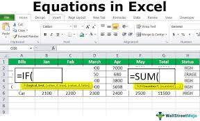 Simple excel scenario to solve. Equations In Excel How To Create Simple Formulas In Excel