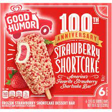 Nyc Grocery Delivery Bars Good Humor Strawberry Shortcake Bar 6 Ct