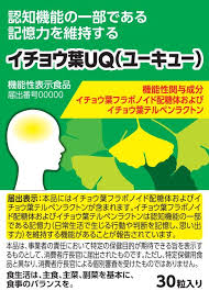 イチョウ葉ｕｑ ユーキュー E213 機能性表示食品データベース