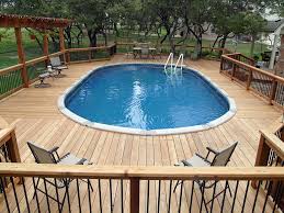 Do a bucket leak test yourself. Cool Above Ground Pool Decks To Use As Inspiration For Your Own
