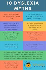 To verify that an individual is dyslexic, he/she should be tested by a qualified testing examiner. 10 Dyslexia Myths