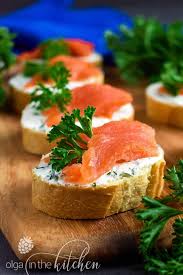 If you're in the mood for meat, you could easily. Smoked Salmon Cream Cheese Tea Sandwiches Olga In The Kitchen