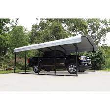 Steel Carport 12 Ft X 20 Ft Canopy Steel Carports Steel Roof Panels Carport