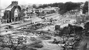 Smoke billowed over tulsa, okla., after a white mob massacred hundreds of black people and laid siege to a prosperous black business district. Tulsa Race Massacre Led By A 105 Year Old Survivor Lawsuit Seeks Reparations Cnn