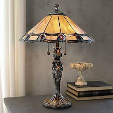 Dale Tiffany Aldridge Peacock Table Lamp Stained Glass Lamp Shades Lamp Tiffany Lamps