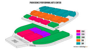 providence providence performing arts center seating chart