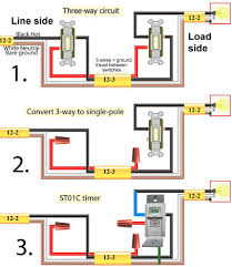 Two way switches have a com terminal as well as l1 and l2 terminals. House Wiring Light Switch Wiring Electrical Wiring Outlets
