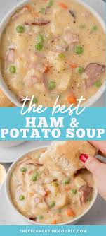Easy Ham Potato Soup Recipe Recipe In 2021 Ham And Potato Soup Soup Recipes Recipes