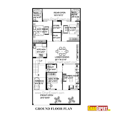 House Plan For 30 Feet By 60 Feet Plot Plot Size 200 Square Yards Gharexpert Com My House Plans House Layout Plans How To Plan