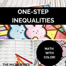 New solving exponential equations and inequalities worksheet. One Step Inequalities Coloring Worksheets Teaching Resources Tpt