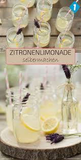 Selbstgemachte Limonade Rezept Fur Zitronenlimonade Zitronen Limonade Limonade Rezept Und Hausgemachte Limonade