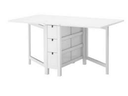 Counter height craft table ikea hack. Before After Ikea Norden Table To Portable Dressmaking Station Apartment Therapy