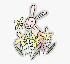 They are a great treat and can be sprinkled over hay to make it a bit more interesting and tasty. Transparent Bunny Vector Png Rabbit Eating Flowers Clipart Png Download Transparent Png Image Pngitem