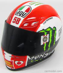Juli 1976 in urawa (heute: Minichamps 328110058 Masstab 1 2 Agv Casco Helmet Marco Simoncelli Motogp 2011 Red White