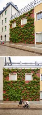 Maybe you would like to learn more about one of these? A Green Wall Using Concrete Panels Was Added To This Small Building In Sweden