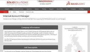 This the key part of the account manager job description. Internal Account Manager