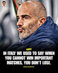 Enzo Maresca talking about yesterday's game.