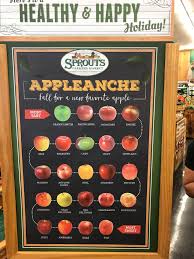 apple chart from tart to sweet coolguides