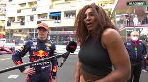 F1's official driver of the day poll has vettel, who climbed into fifth, as. Max Verstappen Post Race Interview Ft Serena Williams 2021 Monaco Gp Youtube