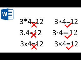 We did not find results for: How To Type Multiplication Sign In Word Youtube