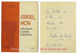 Israel ha reducido los positivos de 10.000 a 200 al día según informa mikel ayestaran desde jerusalem. Israel Hoy Jerusalen Ciudad Turistica Edicion Cuarta By Israel Carlos De Yuste 1967 Signed By Author S Antiquariat Meindl Sulzmann Og