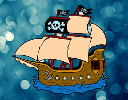 Dibujo infantil de piratas - Imagui